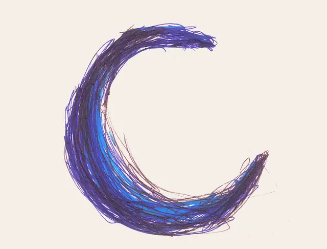 بدون عنوان — قلم على ورق